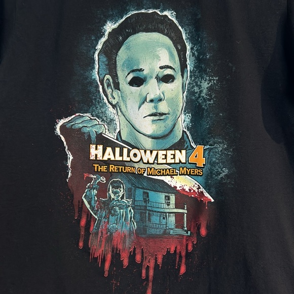Halloween 4 The Return of Michael Myers Promotional Tshirt - Picture 2 of 7